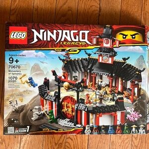 Lego Ninjago Legacy Monastery of Spinjitzu 70670